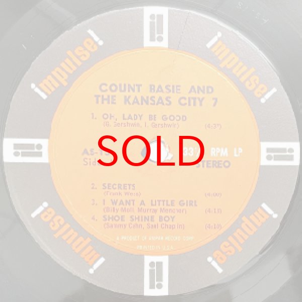 画像2: COUNT BASIE -  AND THE KANSAS CITY 7 (2)