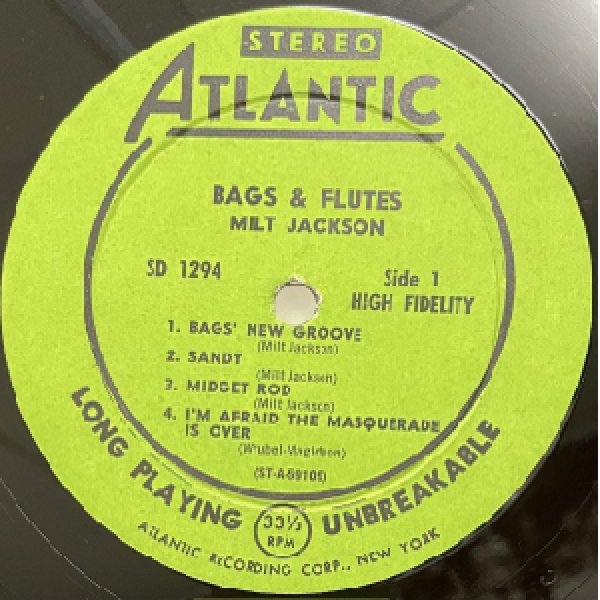 画像2: MILT JACKSON - FRANK WESS - BOBBY JASPAR -  BAGS & FLUTES (2)