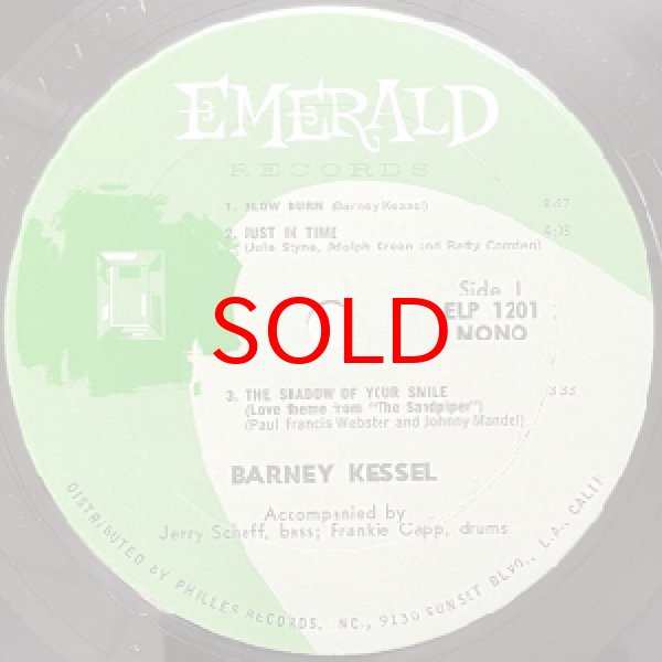 画像2: BARNEY KESSEL -  ON FIRE (2)