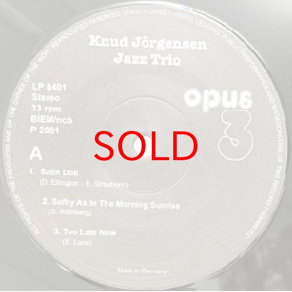 画像2: KNUD JORGENSEN -  JAZZ TRIO (2)