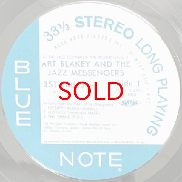 画像2: ART BLAKEY AND THE JAZZ MESSENGERS -  AT THE JAZZ CORNER OF THE WORLD VOL.1 (2)