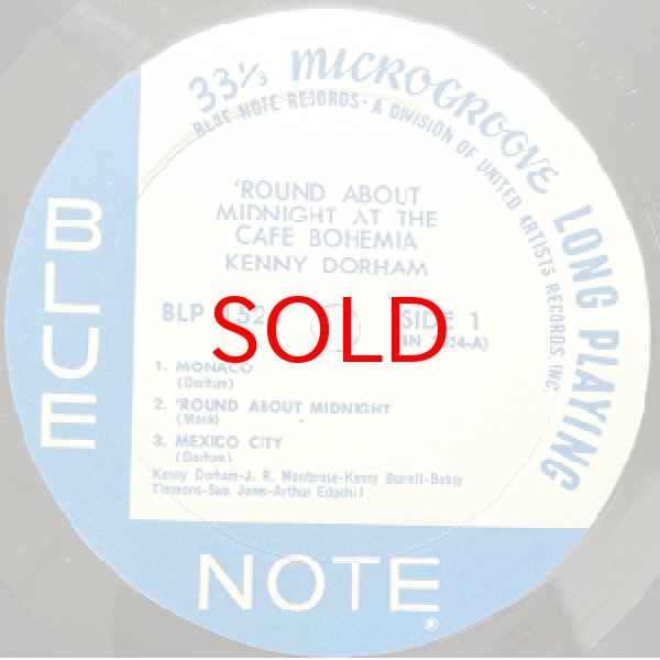 画像2: KENNY DORHAM -  ROUND ABOUT MIDNIGHT AT THE CAFE BOHEMIA (2)