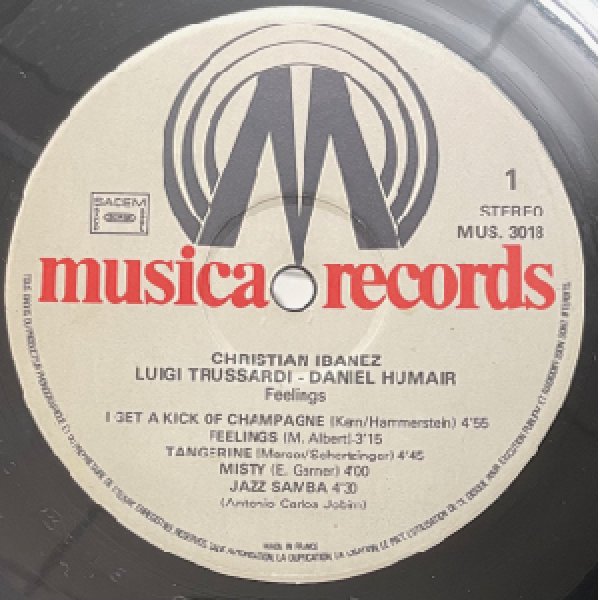 画像2: CHRISTIAN IBANEZ -  FEELINGS (2)