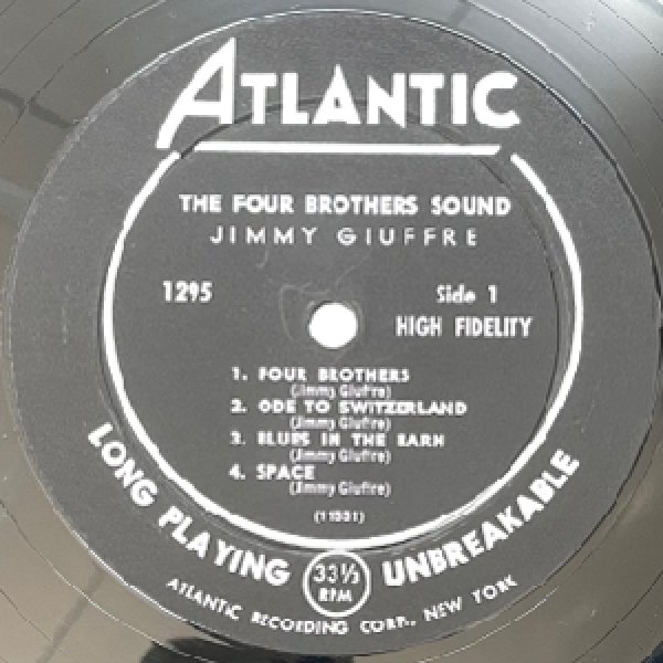 画像2: JIMMY GIUFFRE -  THE FOUR BROTHERS SOUND (2)