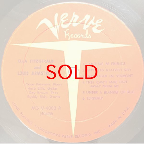 画像2: ELLA FITZGERALD AND LOUIS ARMSTRONG -  ELLA AND LOUIS (2)