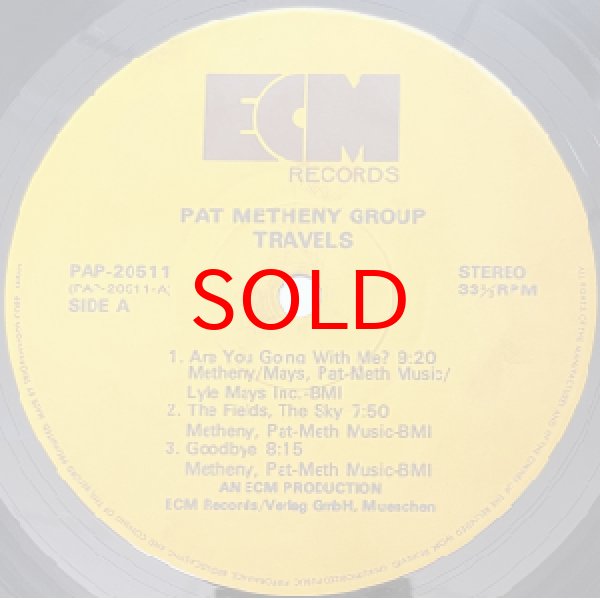 画像2: PAT METHENY -  TRAVELS (2)