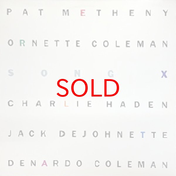 画像1: PAT METHENY / ORNETTE COLEMAN -  SONG X (1)