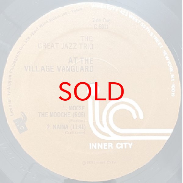 画像2: GREAT JAZZ TRIO ( HANK JONES ) -  AT THE VILLAGE VANGUARD (2)