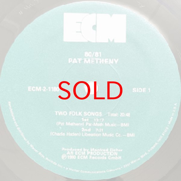 画像2: PAT METHENY -  80 / 81 (2)