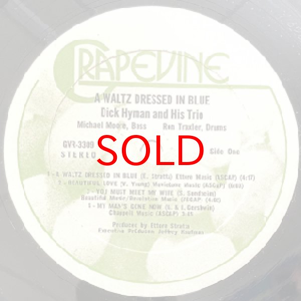 画像2: DICK HYMAN TRIO -  A WALTZ DRESSED IN BLUE (2)