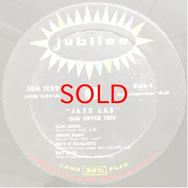 画像2: GIGI GRYCE / DONALD BYRD -  JAZZ LAB (2)