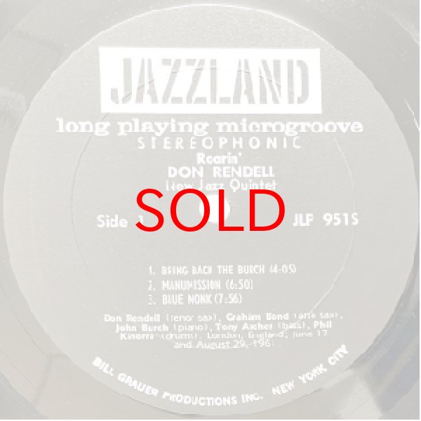 画像2: DON RENDELL QUINTET -  ROARIN' (2)
