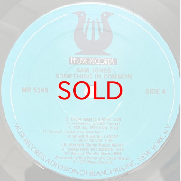 画像2: SAM JONES -  SOMETHING IN COMMON (2)