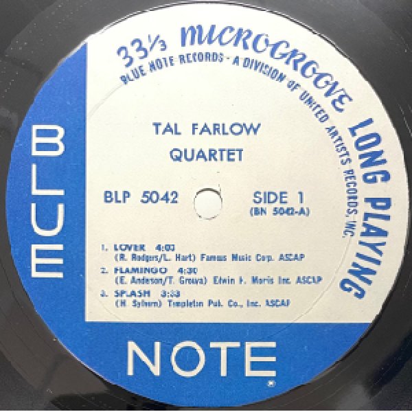 画像2: TAL FARLOW QUARTET -  S / T 【10inch】 (2)