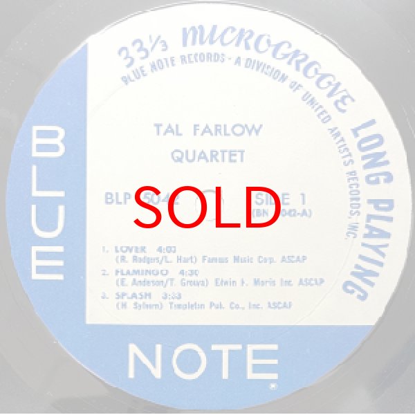 画像2: TAL FARLOW QUARTET -  S / T　【10inch】 (2)