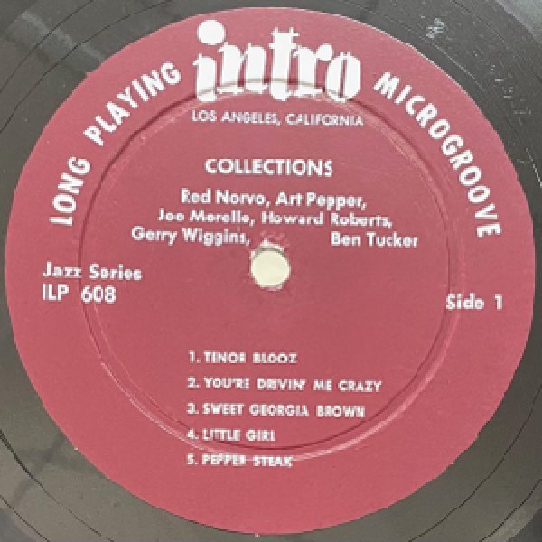 画像2: RED NORVO / JOE MORELLO / ART PEPPER -  COLLECTIONS (2)