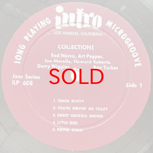 画像2: RED NORVO / JOE MORELLO / ART PEPPER -  COLLECTIONS (2)