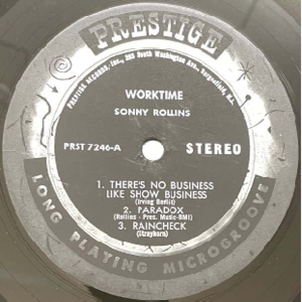 画像2: SONNY ROLLINS -  WORK TIME (2)