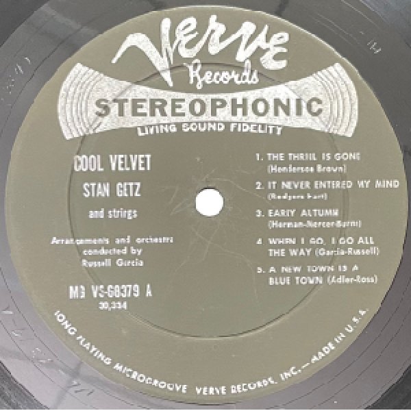 画像2: STAN GETZ -  COOL VELVET (2)