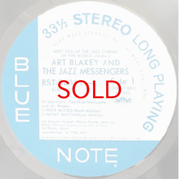 画像2: ART BLAKEY & THE JAZZ MESSENGERS -  MEET YOU AT THE JAZZ CORNER OF THE WORLD VOL 2 (2)
