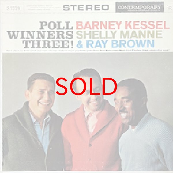 画像1: BARNEY KESSEL / SHELLY MANNE & RAY BROWN -  POLL WINNERS THREE ! (1)