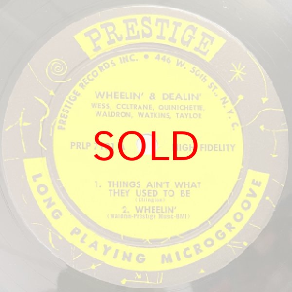 画像2: JOHN COLTRANE / FRANK WESS / PAUL QUINICHETTE -  WHEELIN' AND DEALIN' (2)