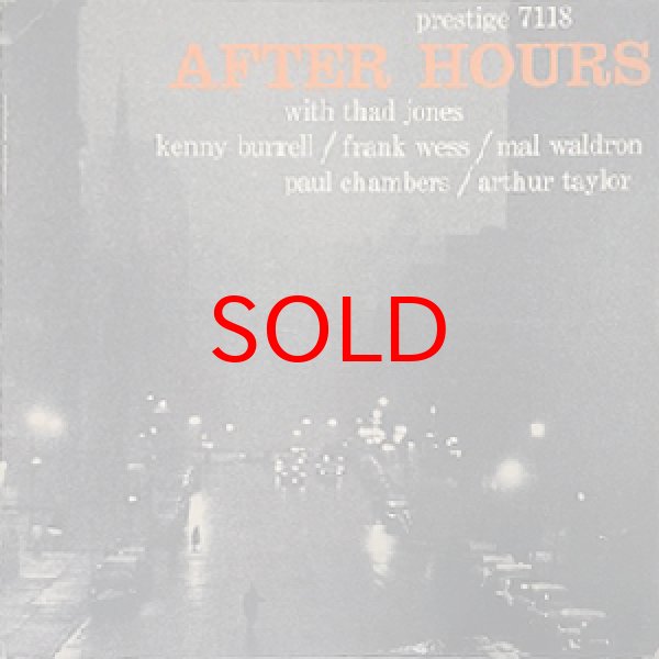 画像1: THAD JONES - FRANK WESS -  AFTER HOURS (1)