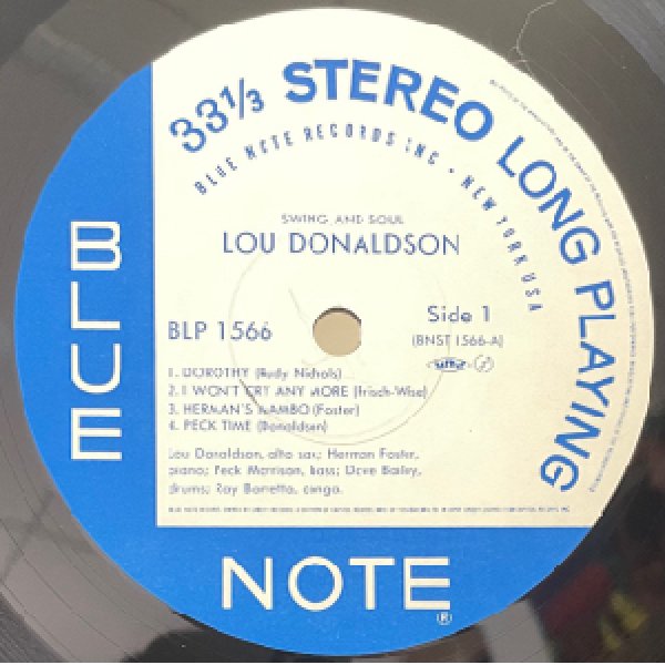 画像2: LOU DONALDSON -  SWING AND SOUL (2)
