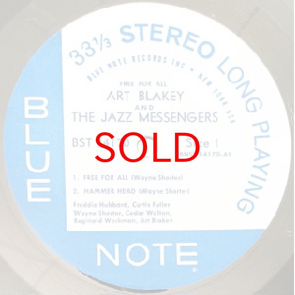画像2: ART BLAKEY & THE JAZZ MESSENGERS -  FREE FOR ALL (2)