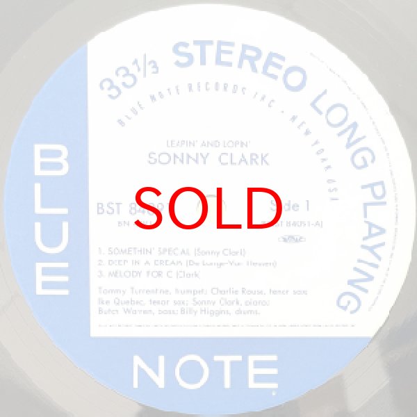 画像2: SONNY CLARK -  LEAPIN' AND LOPIN' (2)