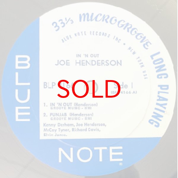 画像2: JOE HENDERSON -  IN 'N OUT (2)