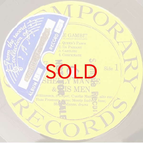 画像2: SHELLY MANNE AND HIS MEN -  THE GAMBIT (2)