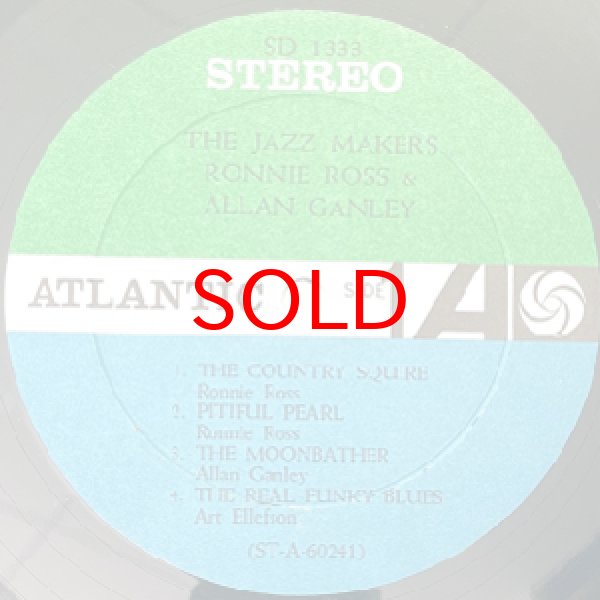 画像2: RONNIE ROSS & ALLAN GANLEY -  THE AWINGIN' SOUNDS OF THE JAZZ MAKERS (2)