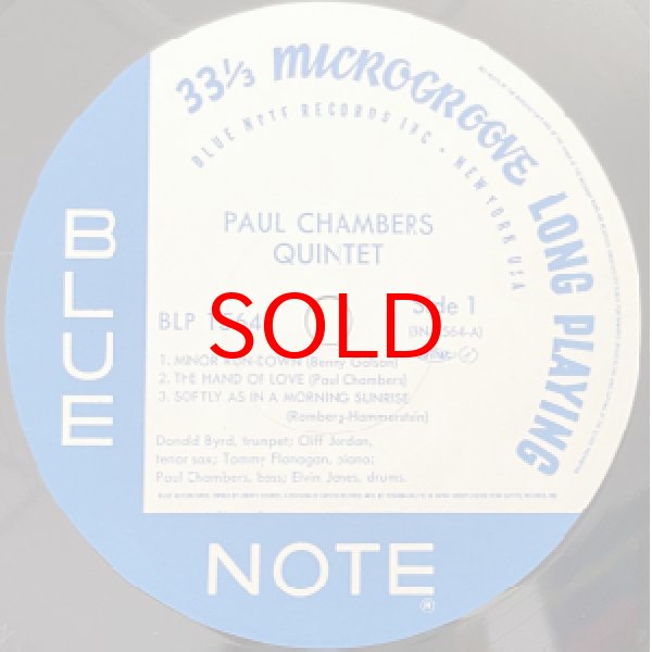 画像2: PAUL CHAMBERS QUINTET -  S / T (2)