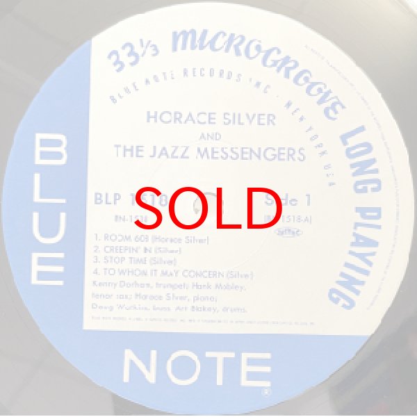 画像2: HORACE SILVER -  HORACE SILVER AND THE JAZZ MESSENGERS (2)