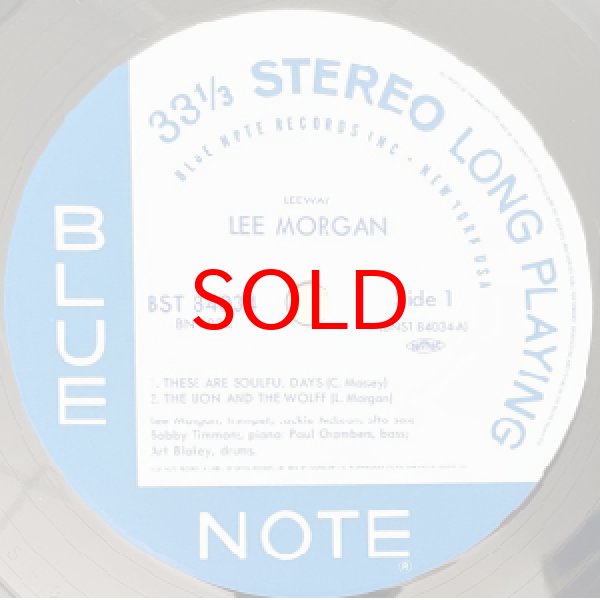 画像2: LEE MORGAN -  LEEWAY (2)