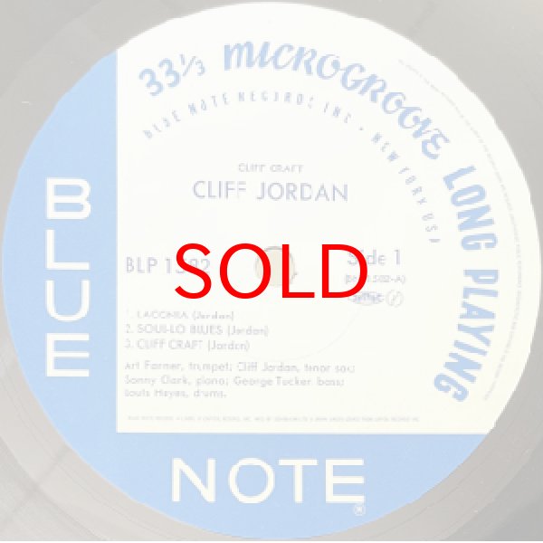 画像2: CLIFF JORDAN -  CLIFF CRAFT (2)