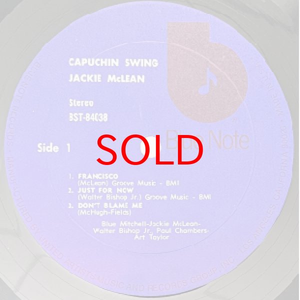 画像2: JACKIE McLEAN -  CAPUCHIN SWING (2)