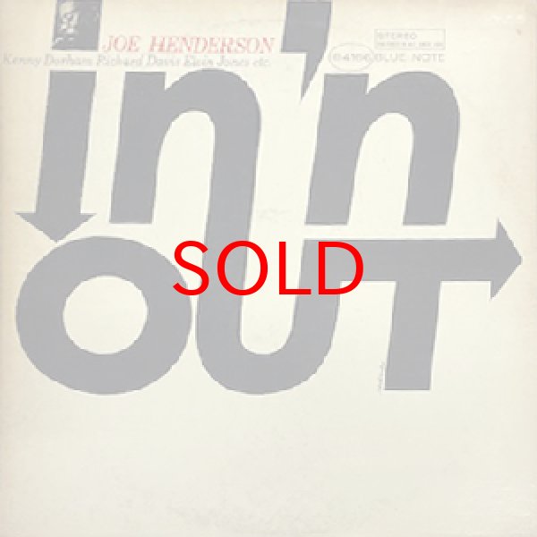 画像1: JOE HENDERSON -  IN 'N OUT (1)