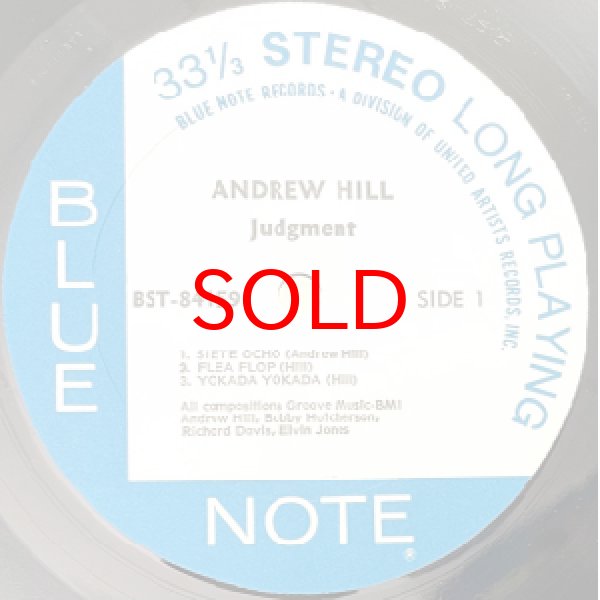 画像2: ANDREW HILL -  JUDGMENT ! (2)