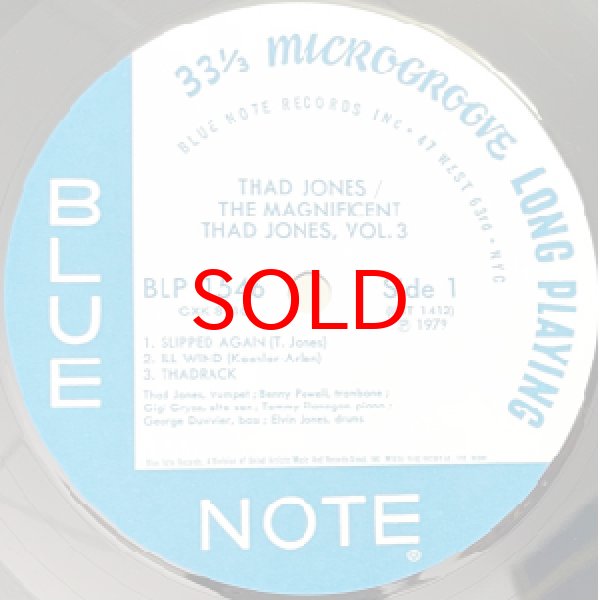 画像2: THAD JONES -  THE MAGNIFICENT THAD JONES VOL.3 (2)