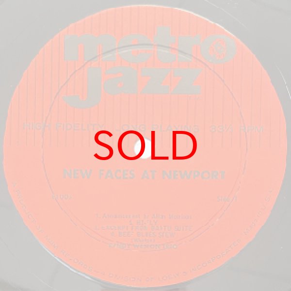 画像2: RANDY WESTON TRIO - LEM WINCHESTER QUARTET -  NEW FACES AT NEWPORT (2)