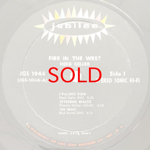 画像2: HERB GELLER -  FIRE IN THE WEST (2)