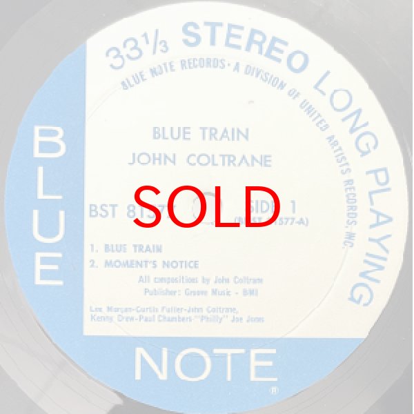 画像2: JOHN COLTRANE -  BLUE TRAIN (2)