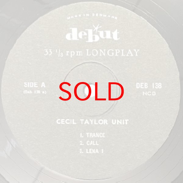 画像2: CECIL TAYLOR -  LIVE AT THE CAFE MONTMARTRE (2)