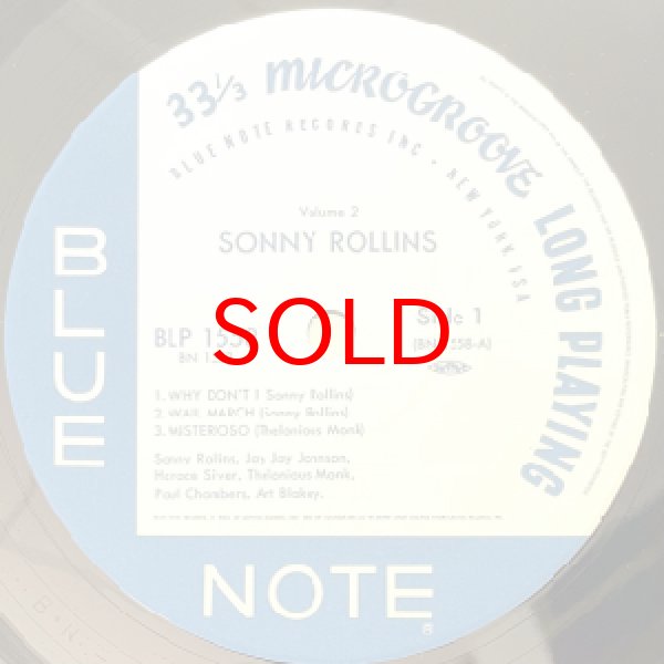 画像2: SONNY ROLLINS -  VOLUME 2 (2)