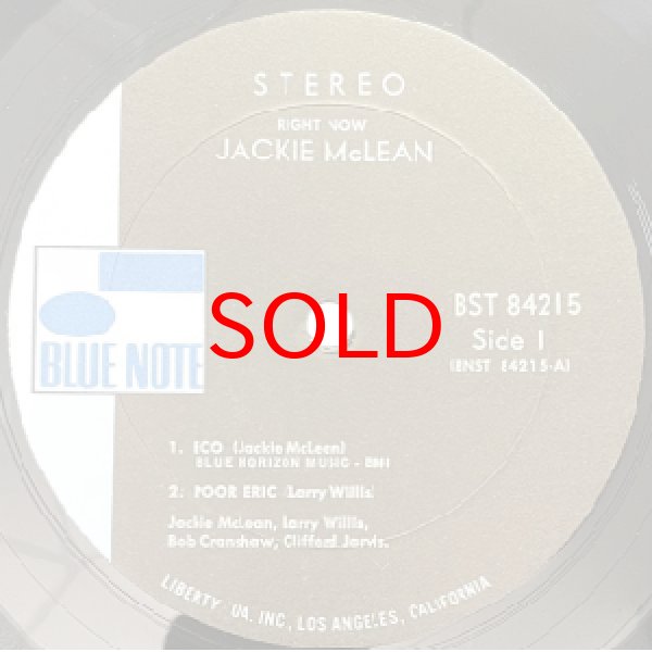 画像2: JACKIE McLEAN -  RIGHT NOW ! (2)