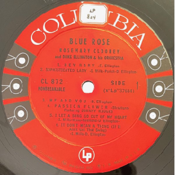 画像2: ROSEMARY CLOONEY AND DUKE ELLINGTON -  BLUE ROSE (2)