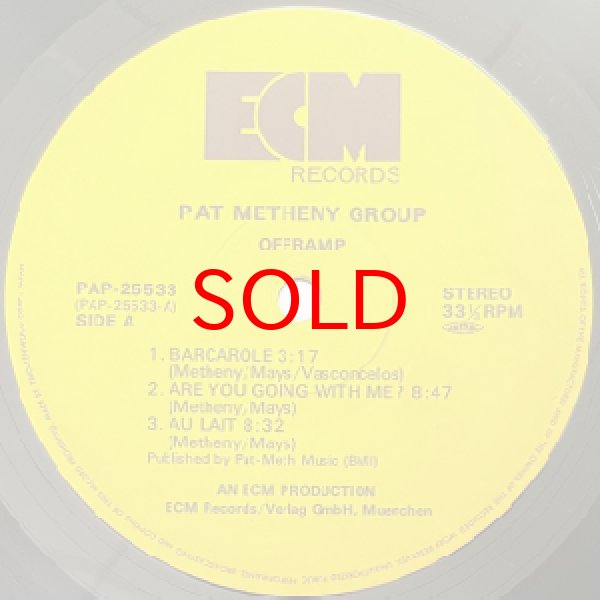 画像2: PAT METHENY GROUP -  OFFRAMP (2)