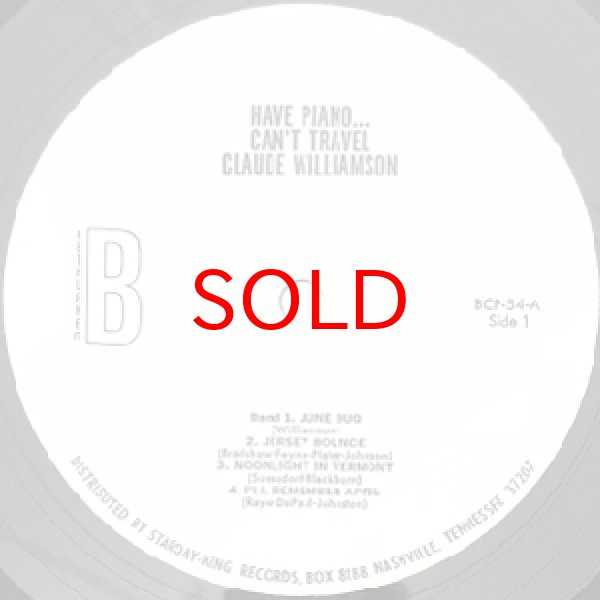 画像2: CLAUDE WILLIAMSON -  S / T (2)